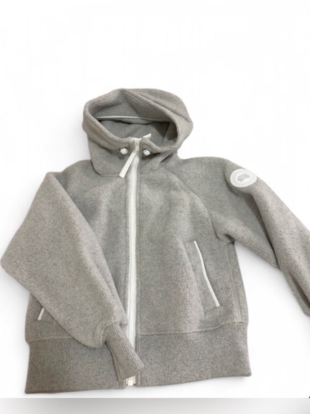 Canada Goose Chilliwack Fleece Bomber White Disc